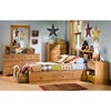 Little Treasures Country Pine Bookcase Bed - SS-3432080-3432098