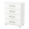 Cuddly Chest - 4 Drawers, Pure White - SS-3480034