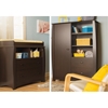 Beehive Changing Table and Armoire - Removable Changing Station, Espresso - SS-3619B2