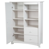 Beehive Armoire - 2 Drawers, Pure White - SS-3640038