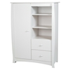 Beehive Armoire - 2 Drawers, Pure White - SS-3640038