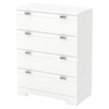 Reevo 4 Drawers Chest - Pure White - SS-3840034