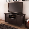 Classic View Media Stand in Chocolate Brown - SS-4959661