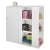 Storit Kids Storage Cabinet - 2 Sliding Doors, Pure White - SS-5050047