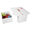 Storit Kids Activity Table - Toy Box On Wheels, Pure White - SS-5050052