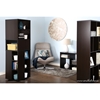 Reveal Shelving Unit - 8 Compartments, Chocolate - SS-5159731