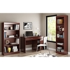 Axess Small Desk - 2 Drawers, 1 Door, Royal Cherry - SS-7246070