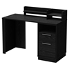 Academic Office Desk - Black Oak - SS-7247795