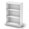 Axess White Bookcase with 3 Open Shelves - SS-7250766C