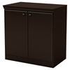Morgan Storage Cabinet - 2 Doors, Chocolate - SS-7259722
