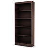 Axess Brown Bookcase / Display Unit with 5 Shelves - SS-7259768