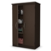 Morgan Chocolate Brown Floor Cabinet - SS-7259970