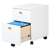 Interface Mobile File Cabinet - 2 Drawers, Pure White - SS-7350691