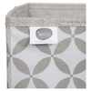 Storit 2 Pack Pattern Fabric Storage Basket - Taupe and White - SS-8050138