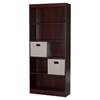 Axess Bookcase - 2 Storage Baskets, 5 Shelves, Royal Cherry - SS-8050152K