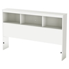 Karma Full Bookcase Headboard - Pure White - SS-9002A1