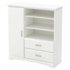 Callesto Armoire - 2 Drawers, Pure White - SS-9018045