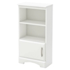 Callesto Bookshelf Nightstand - Pure White - SS-9018063