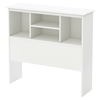 Callesto Twin Bookcase Headboard - Pure White - SS-9018098