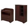 Fundy Tide Changing Table and Armoire - Royal Cherry - SS-9022B2