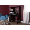 Annexe Home Office Computer Desk - Pure Black - SS-9044070