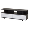 Reflekt TV Stand - 2 Drawers, Gray Oak and Pure White - SS-9058677