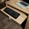 Gascony Computer Desk - Keyboard Tray, Rustic Oak - SS-9064070