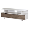 Reflekt TV Stand - 2 Drawers, Weathered Oak and Pure White - SS-9065677