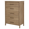Gravity Chest - 5 Drawers, Rustic Oak - SS-9068035