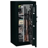 Elite Black Convertible 30 Minute Fire Safe w/ Door Storage - 24 Gun - STO-E-24-MB-E-S#