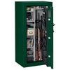 Elite Green Convertible 30 Minute Fire Safe w/ Door Storage - 24 Gun - STO-E-24-MG-C-S#