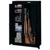 10-Gun Double Door Security Cabinet - Black - STO-GCDB-924-DS#