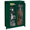 16 to 31-Gun Convertible Double Door Security Cabinet - Hunter Green - STO-GCDG-9216-DS#