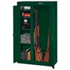 10-Gun Double Door Security Cabinet - Hunter Green - STO-GCDG-924-DS#