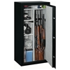 Security Safe w/ Combination Lock in Black - 22 Gun Capacity - STO-SS-22-MB-C#