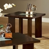 Delano End Table with Cracked Glass Insert - SSC-DE150E