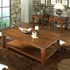 Odessa Occasional Tables Set - Planked Wood, Nail Heads - SSC-DA2500