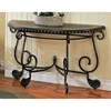 Rosemont Sofa Table with Metal Scroll Accents - SSC-RM200S