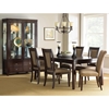 Wilson Contemporary Dining Set - Extension Table, Espresso Finish - SSC-WL500-7PC