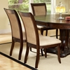 Marseille 7 Piece Dining Set - Oval Extension Table, Cream Chairs - SSC-MS850-OVL-7PC