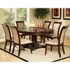 Marseille Oval Dining Table - 18" Extension Leaf, Dark Cherry - SSC-MS850T-MS850B