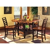 Abaco Drop Leaf Pub Table with Four Counter Chairs - SSC-AB-CNTR-5PC