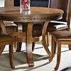 Ashbrook Round Wood Dining Table - Antique Nail Heads - SSC-AB480T