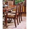 Harmony Cherry Side Chair with Hand Carved Accents - SSC-HY600S