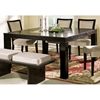 Movado 6 Piece Dining Set with Cushioned Bench - SSC-MV-DINING-6PC