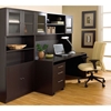 Pro X Desk and Hutch with Bookcase and Mobile Pedestal - uniq-PRO-X-COMBO-8