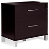 Professional 2-Drawer Lateral File Cabinet - Espresso - UNIQ-X525-ESP