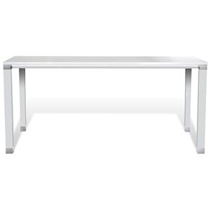 Pure Office 71" Conference Table - White Lacquer 