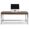 Timberland 64-Inch Desk with Brushed Aluminum Legs - UNIQ-7503-X