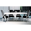 Mia White Lacquer Dining Table - VIG-208-DT